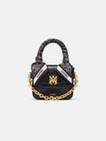 WOMEN - WOMEN'S CROC EMOSSED NANO MA BAG - BLACK
