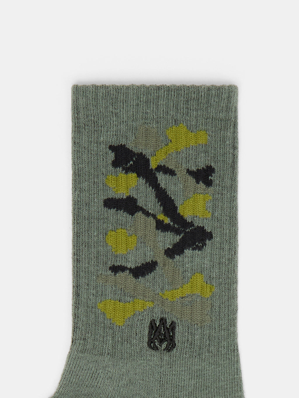 KIDS - KIDS' STACKED BONES SOCK - Dark Sage