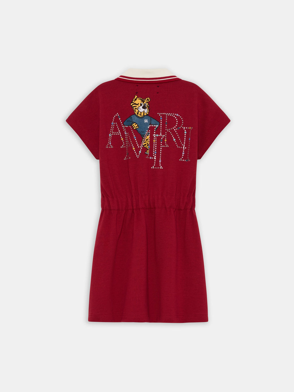 KIDS - KIDS' AMIRI STAGGERED TIGER DRESS - Deep Red