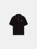 KIDS - KIDS' BONES POLO - Black