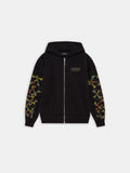 KIDS - KIDS' BONES ZIP HOODIE - Black