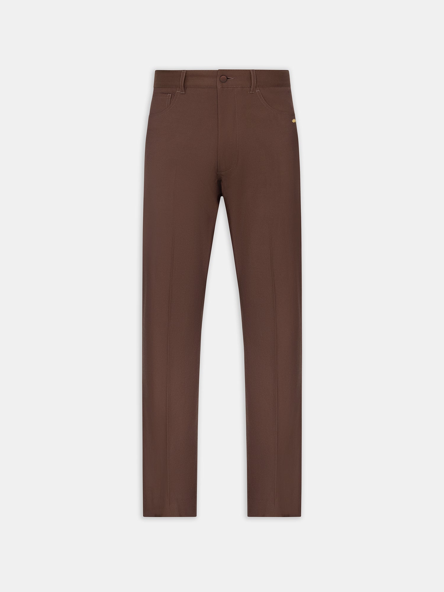 BOOT CUT PANT - DARK BROWN