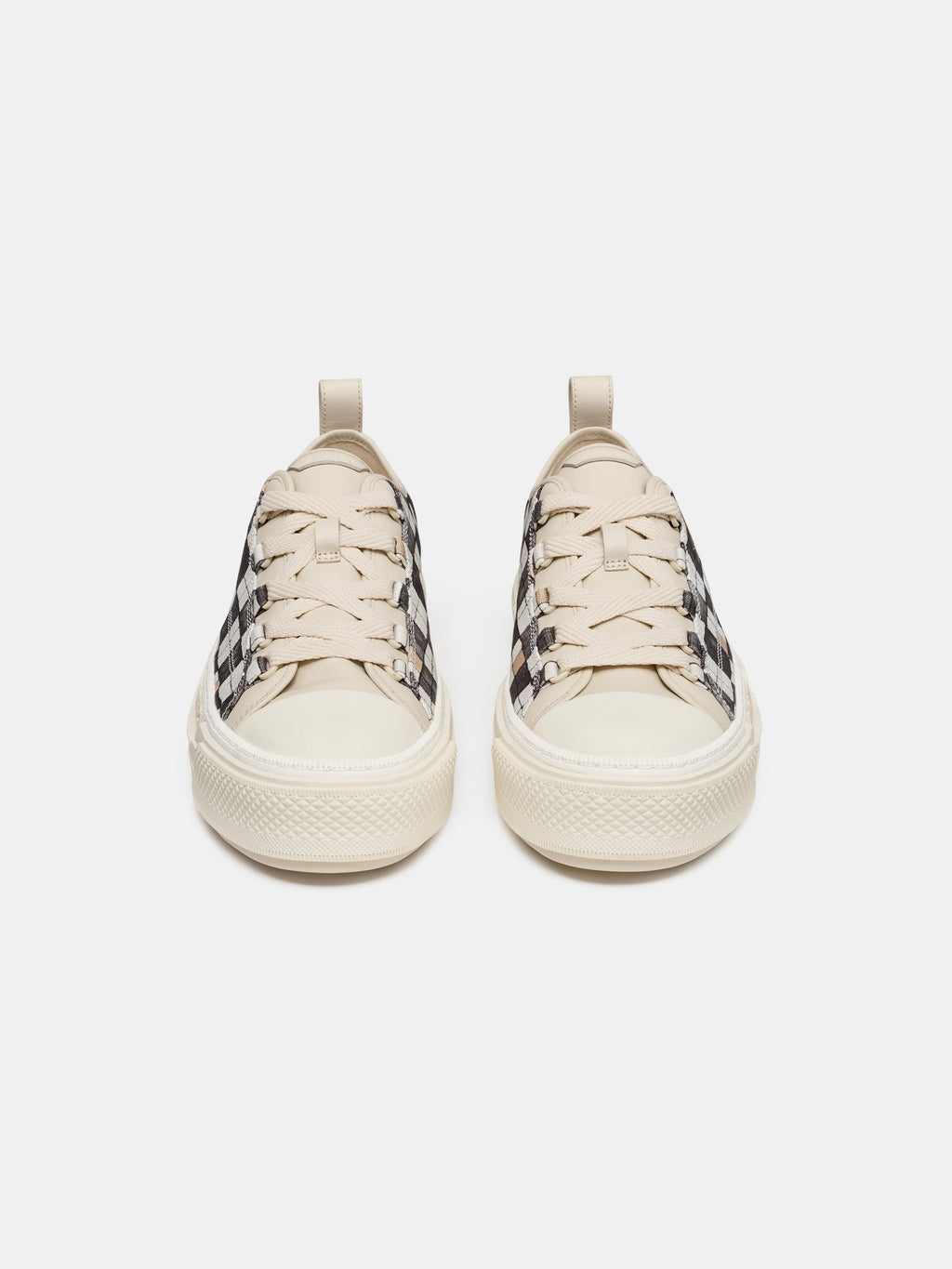 CHECKERED COURT LOW - Black