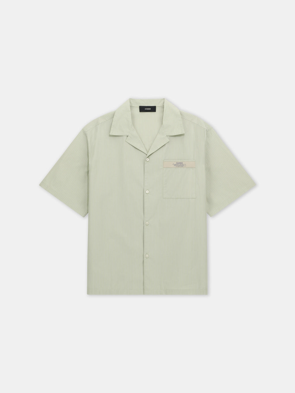 AMIRI SPIRIT BOX CAMP SHIRT - Green