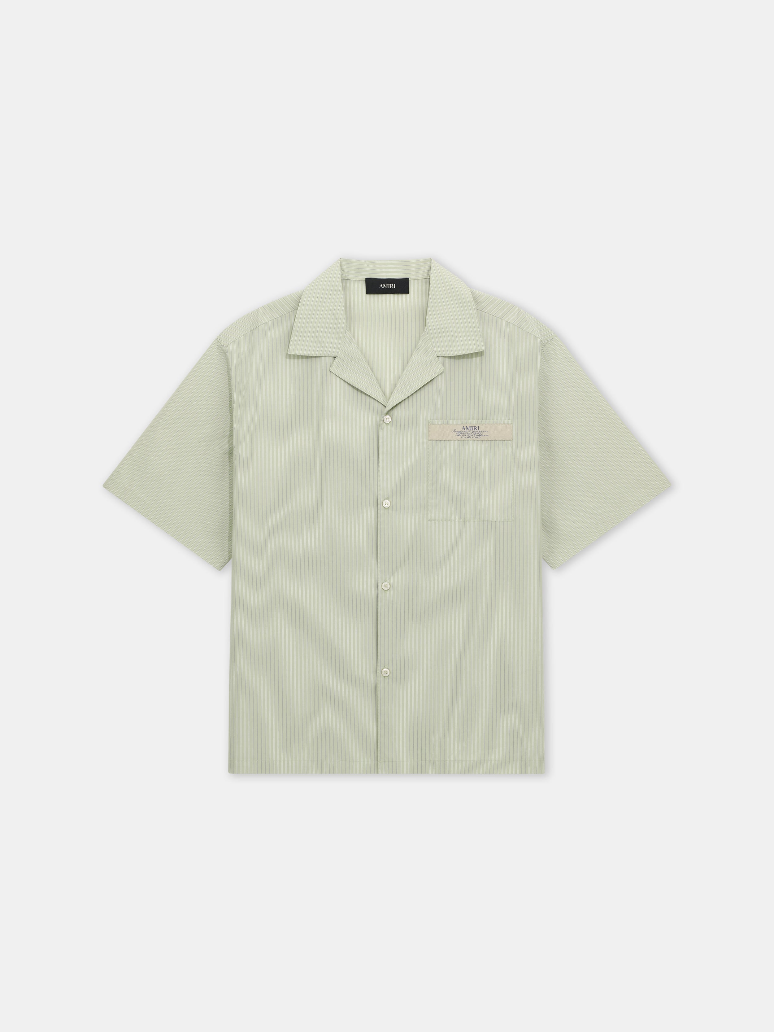 AMIRI SPIRIT BOX CAMP SHIRT - Green
