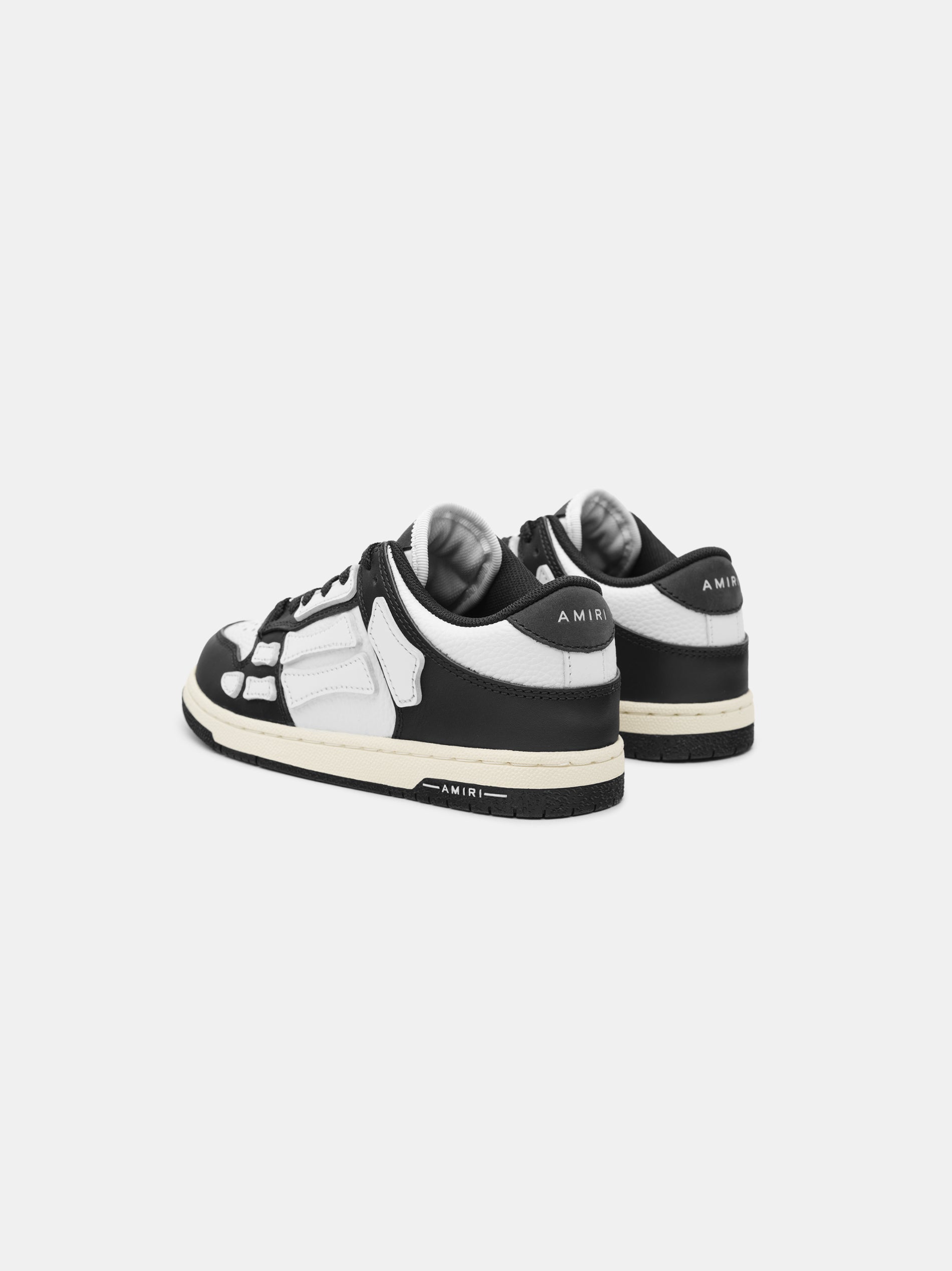 KIDS - KIDS' SKEL-TOP LOW TODDLER - BLACK WHITE