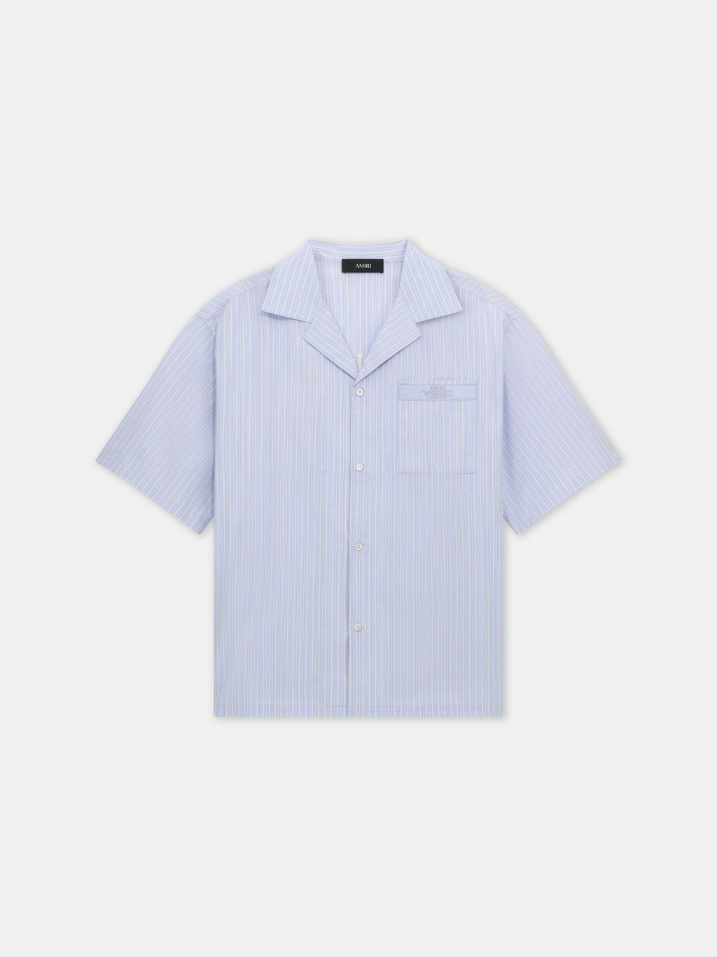AMIRI SPIRIT BOX CAMP SHIRT - Ashley Blue