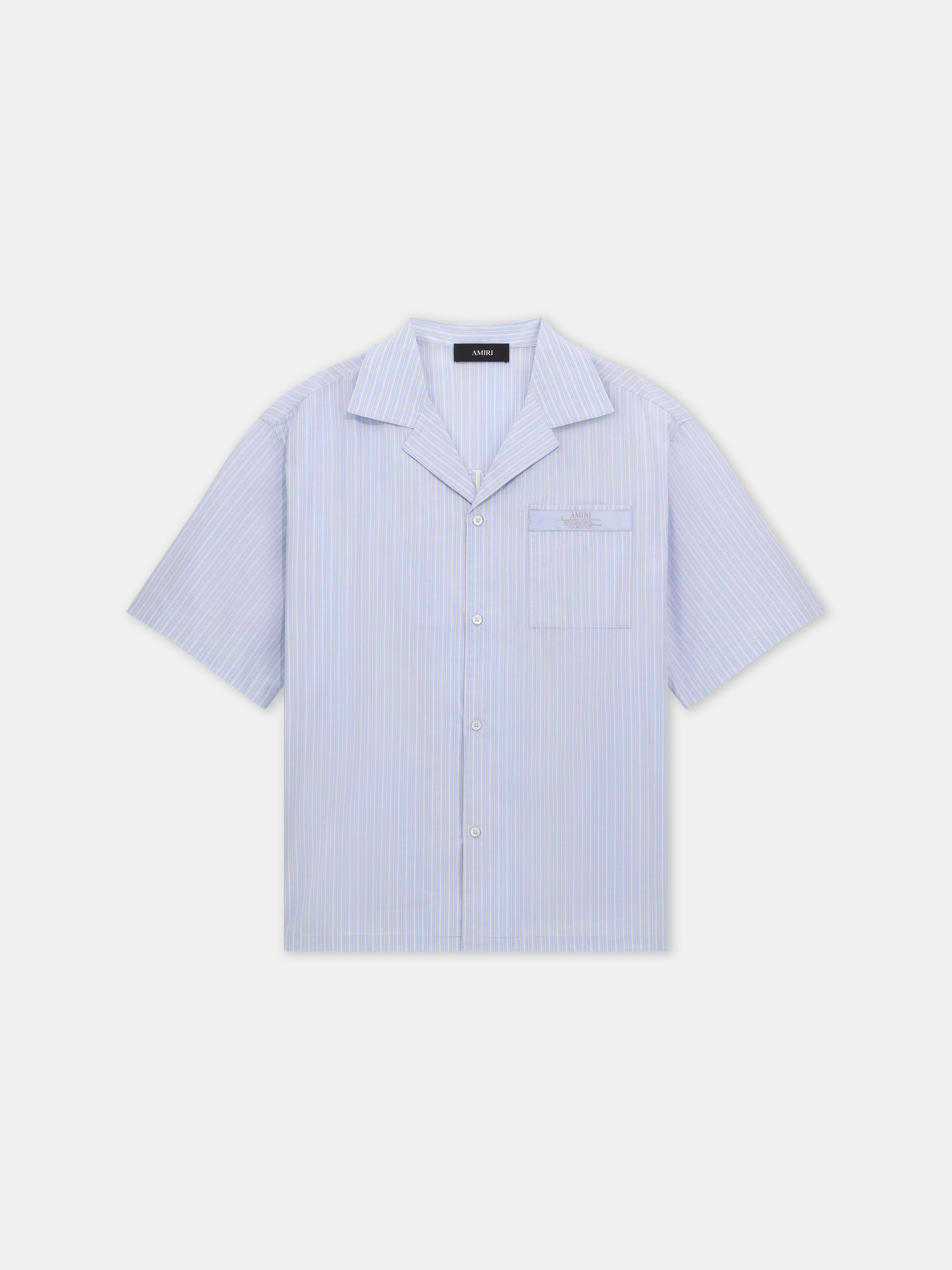 AMIRI SPIRIT BOX CAMP SHIRT - Ashley Blue