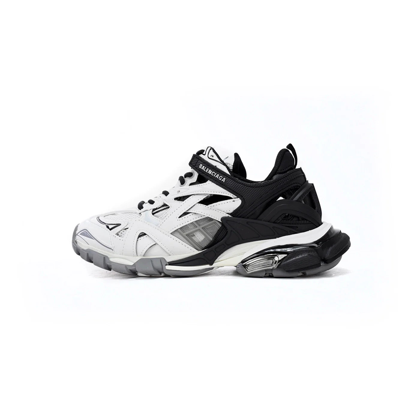 Balenciaga Track 2 Sneaker Black And White