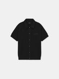 AMIRI CROCHET MESH SHIRT - Black