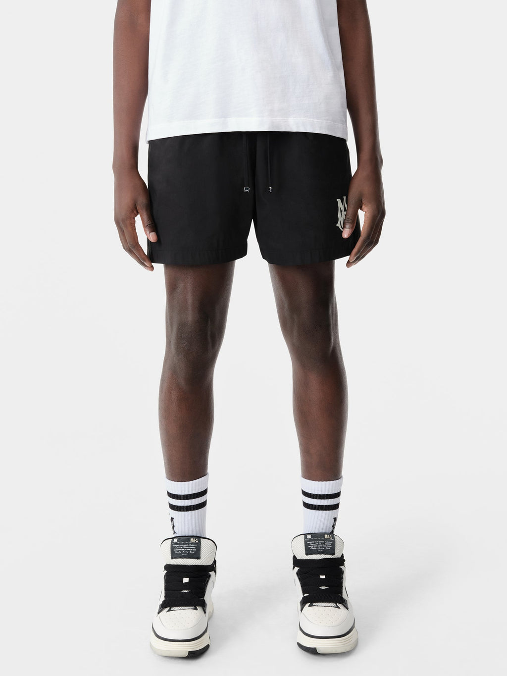 MA CORE LOGO SWIM TRUNK - Black