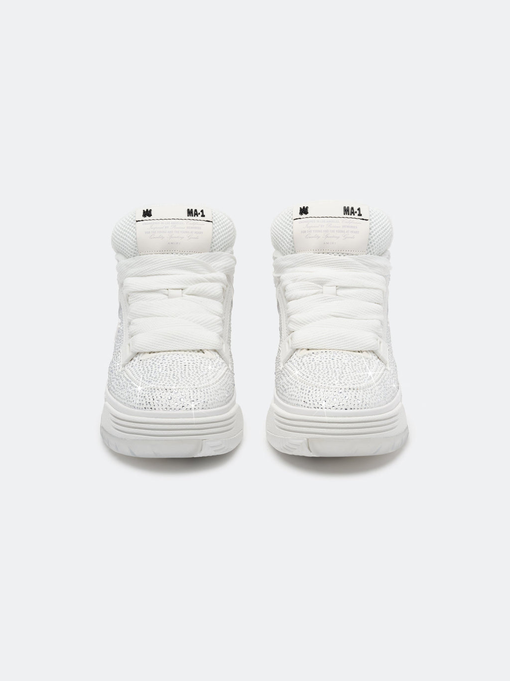 WOMEN - WOMEN'S CRYSTAL MA-1 - White
