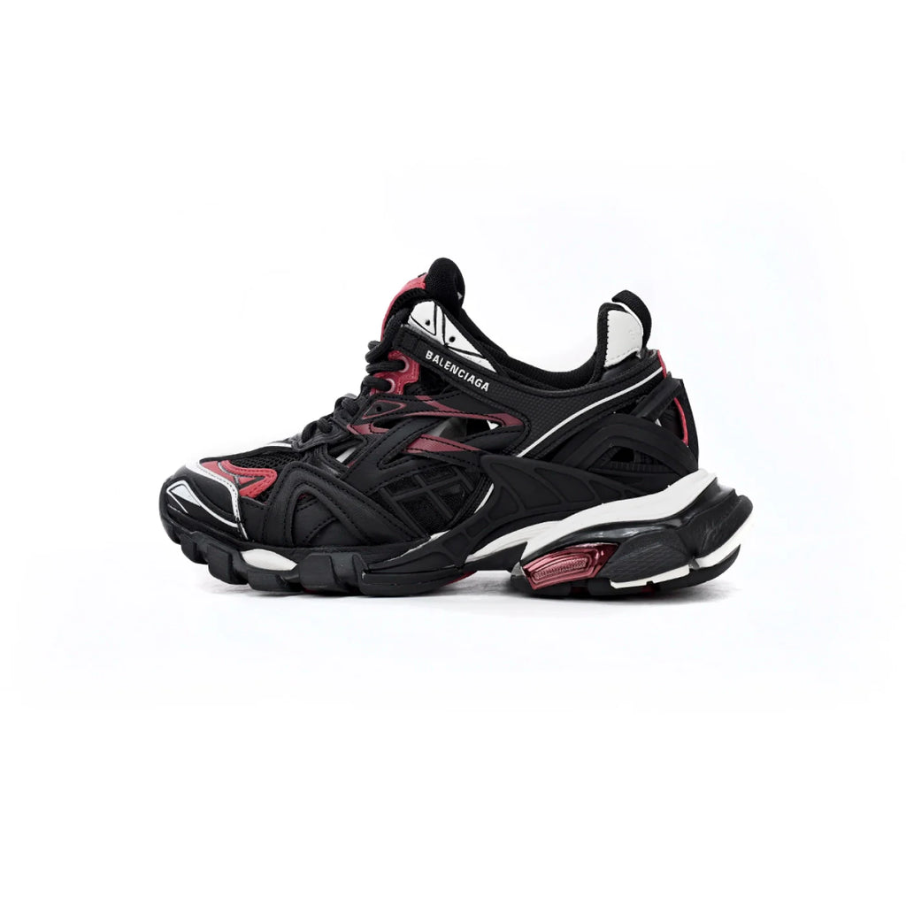 Balenciaga Track 2 Sneaker Military Black White Red