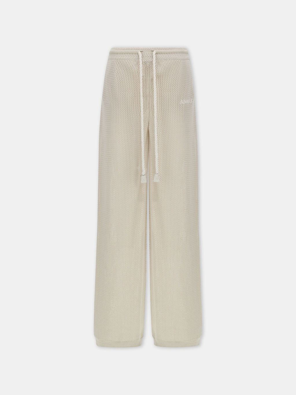 WOMEN - WOMEN'S AMIRI CROCHET MESH PANT - -Alabaster
