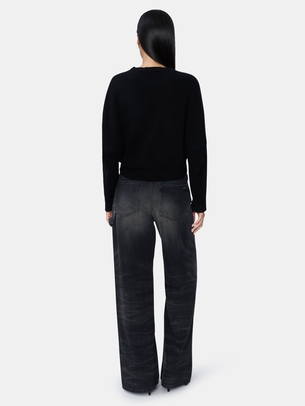 WOMEN - WOMEN'S CHATEAU AMIRI SWEATER - Black