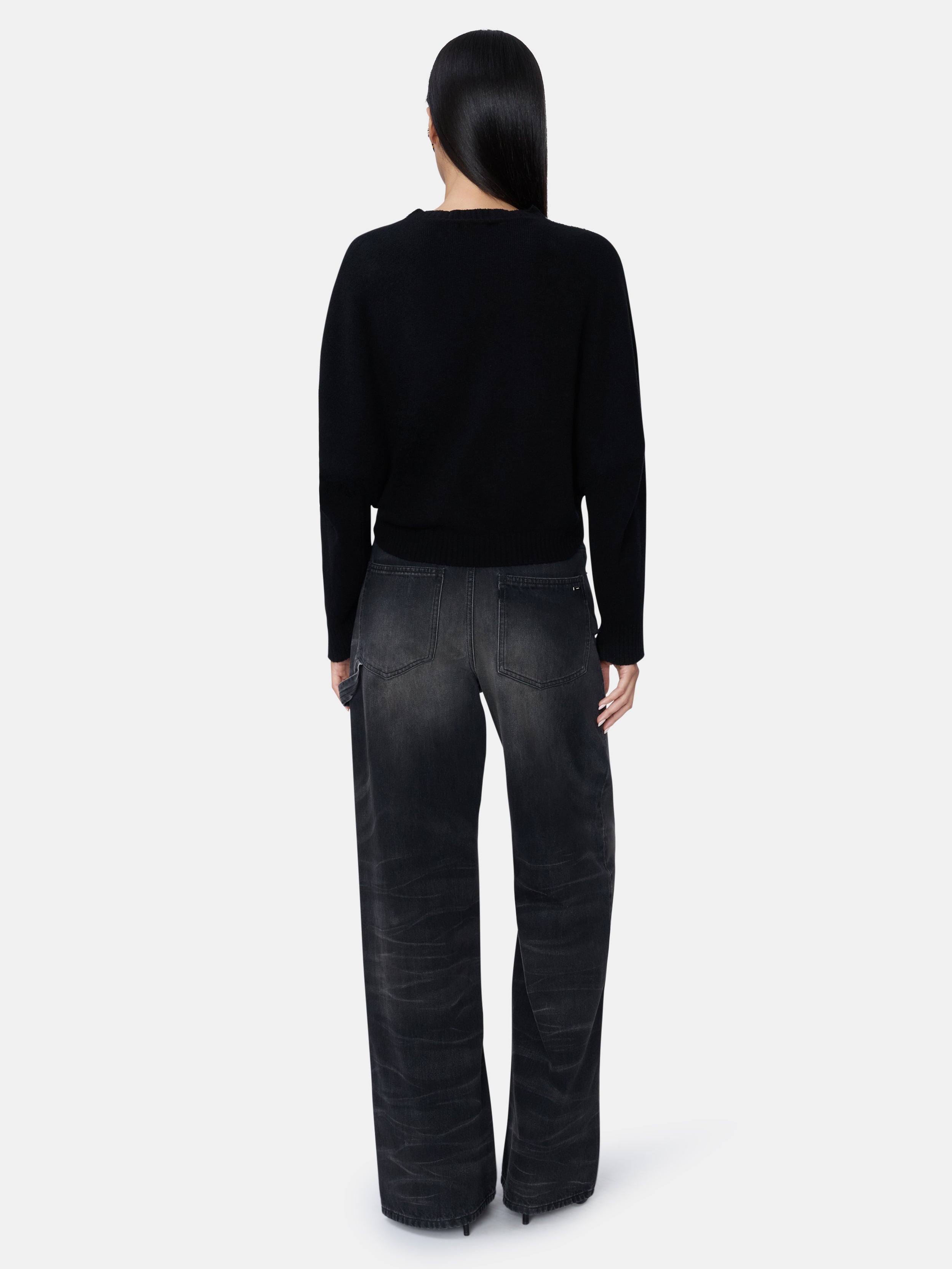 WOMEN - WOMEN'S CHATEAU AMIRI SWEATER - Black