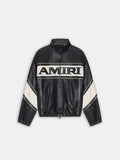 AMIRI SPORT LEATHER JACKET - Black