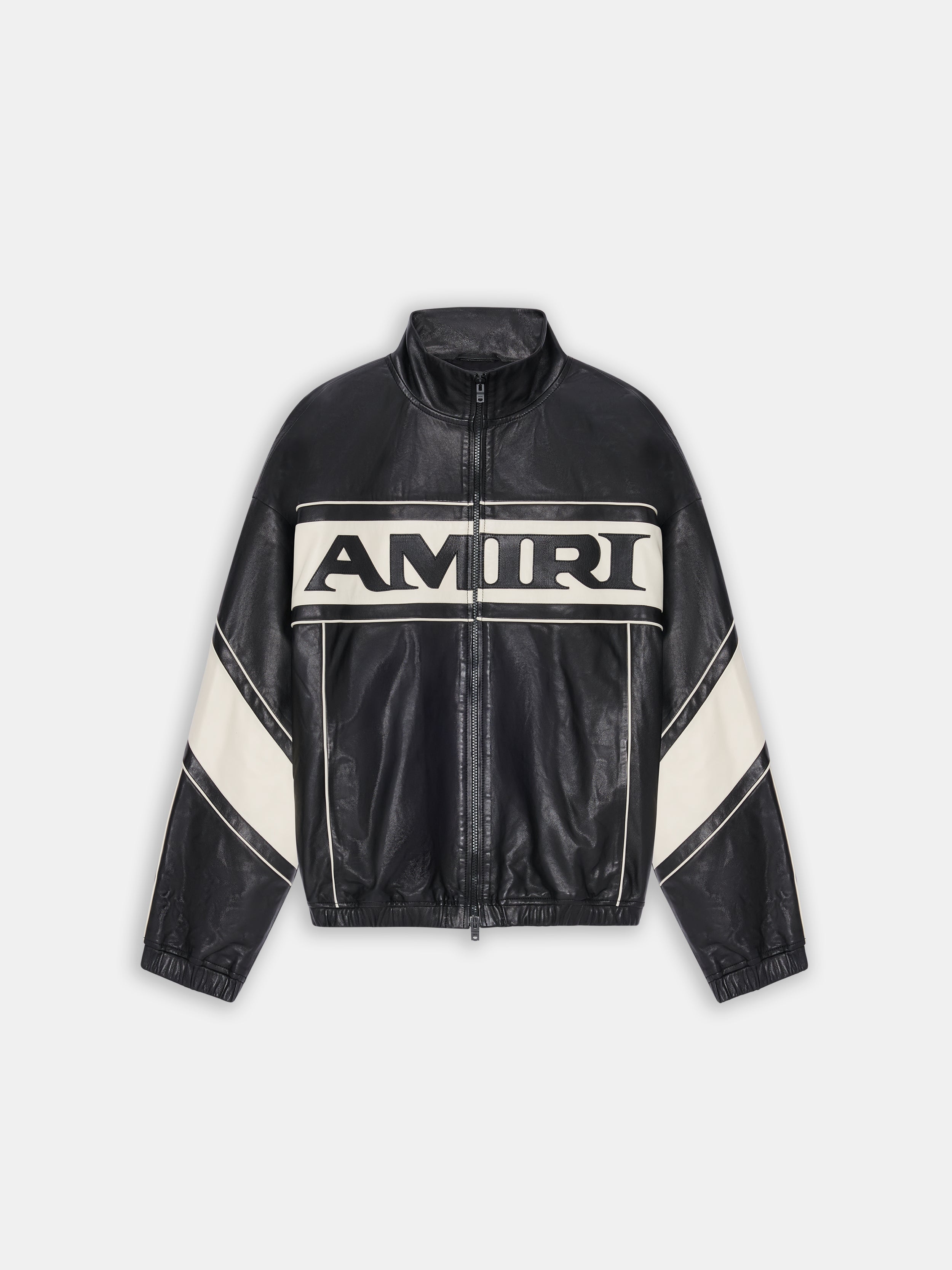 AMIRI SPORT LEATHER JACKET - Black