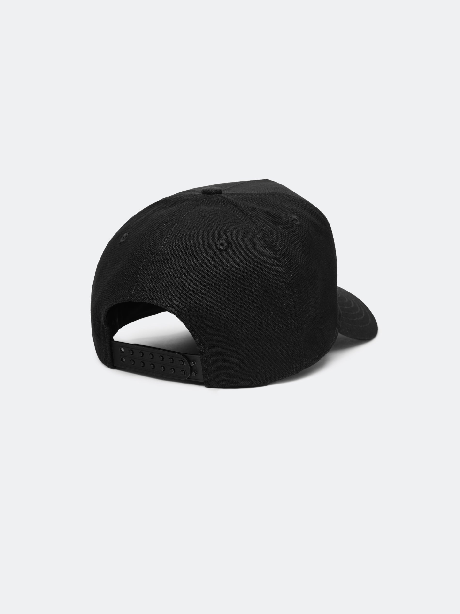 MA STAGGERED AMIRI FULL CANVAS HAT - Black Off White