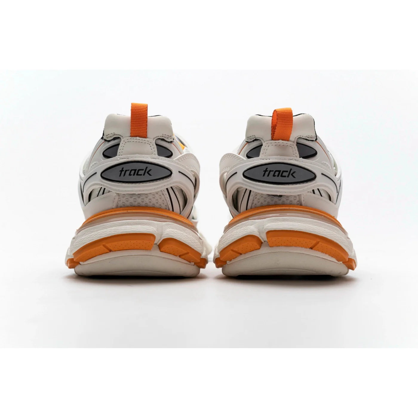 Balenciaga Track Led White Orange