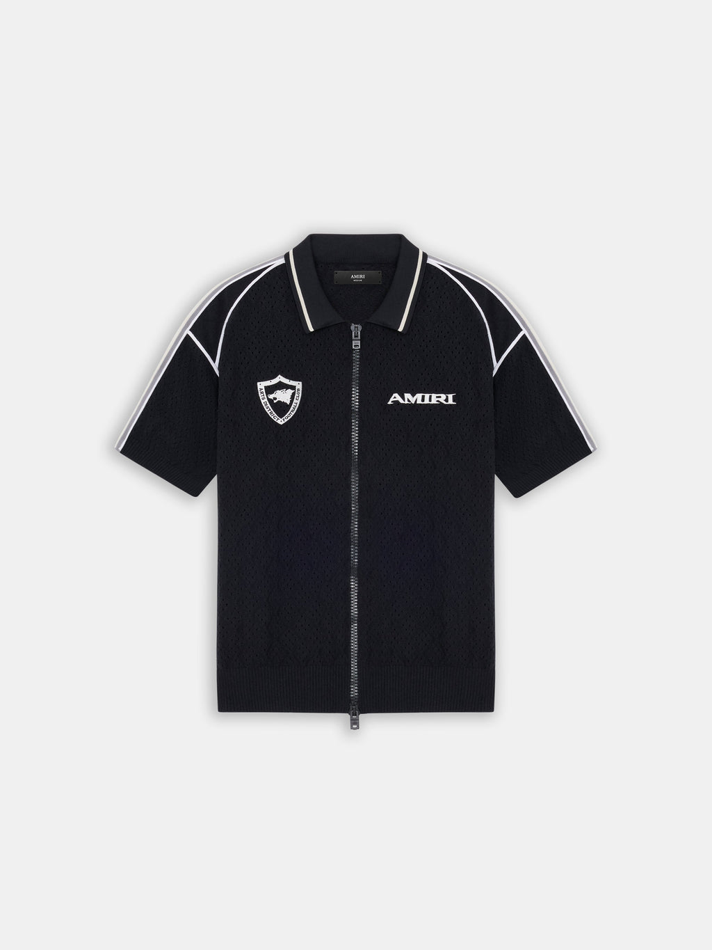 AMIRI SPORT ZIP SHIRT - Black