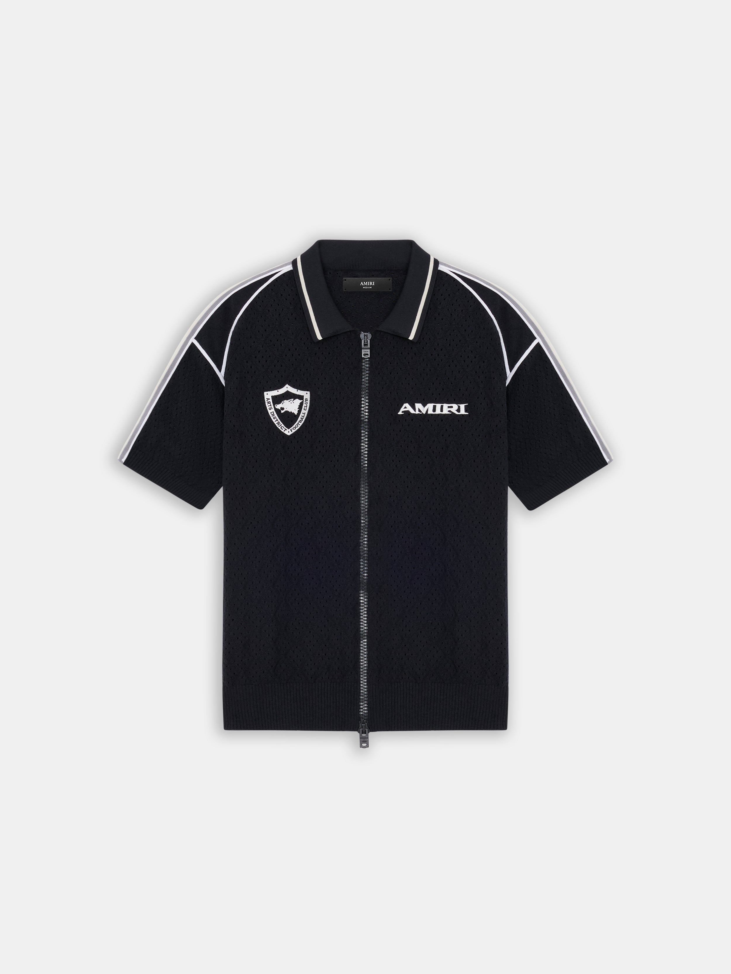 AMIRI SPORT ZIP SHIRT - Black