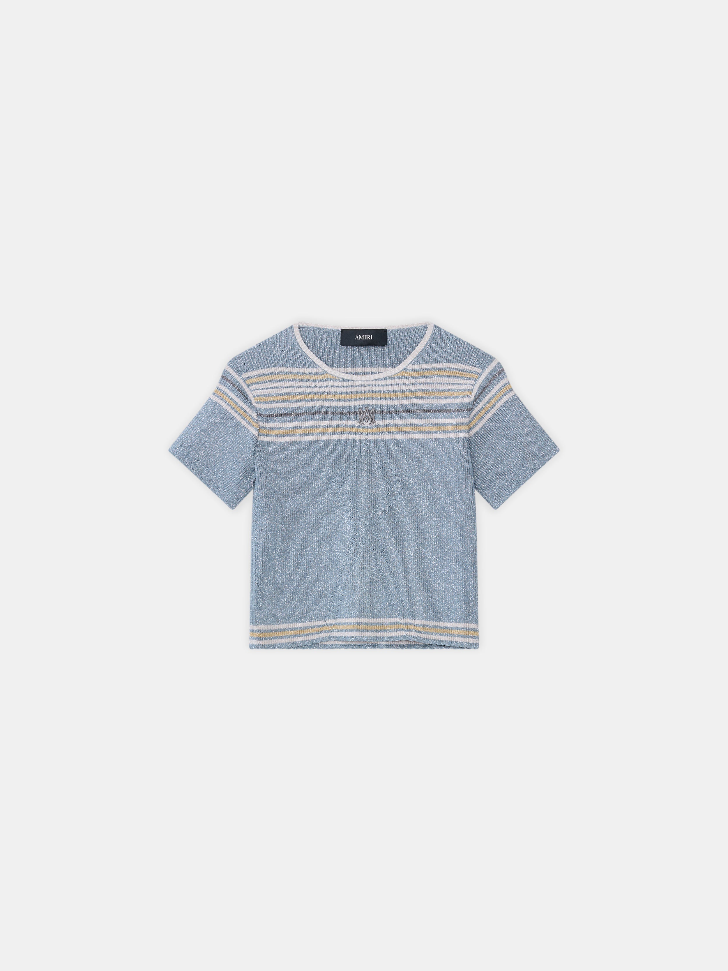 WOMEN - WOMEN'S MA STRIPE TEE - Steel