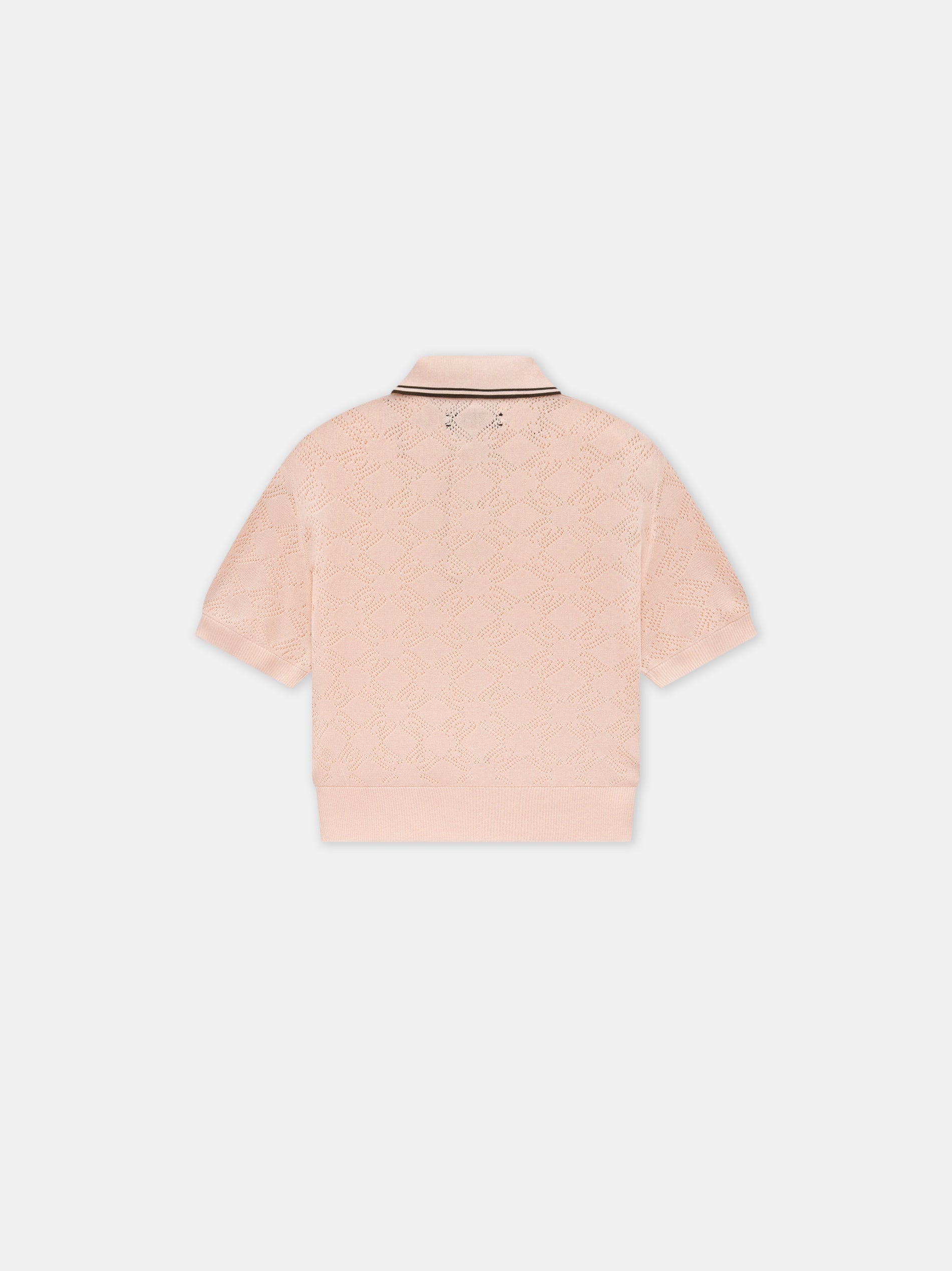 WOMEN - WOMEN'S MA QUAD POLO - Blush