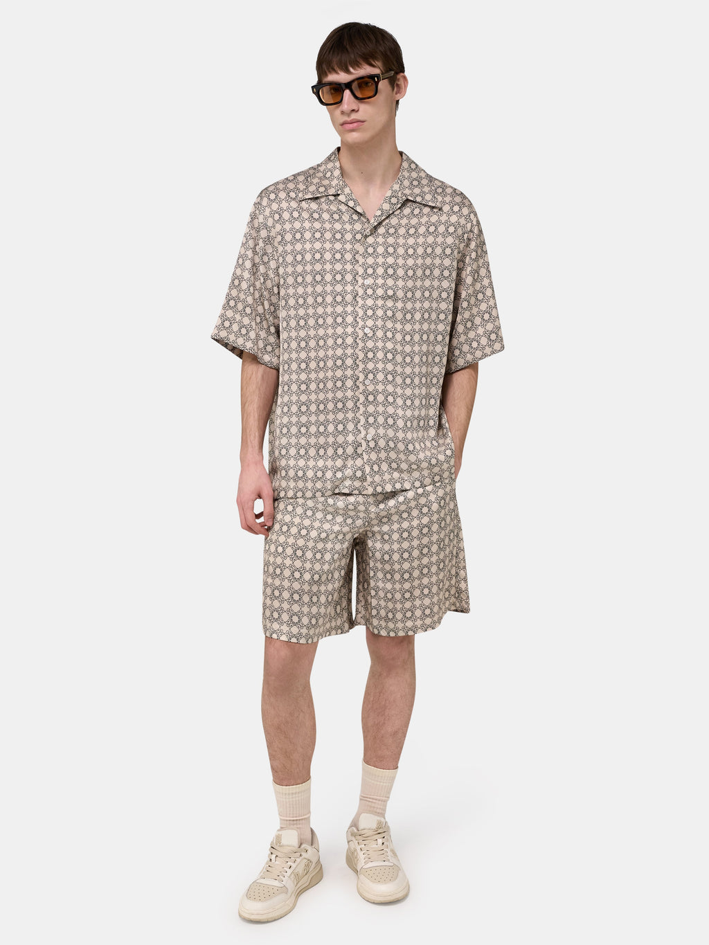 MA QUAD CAMP SHIRT - Alabaster