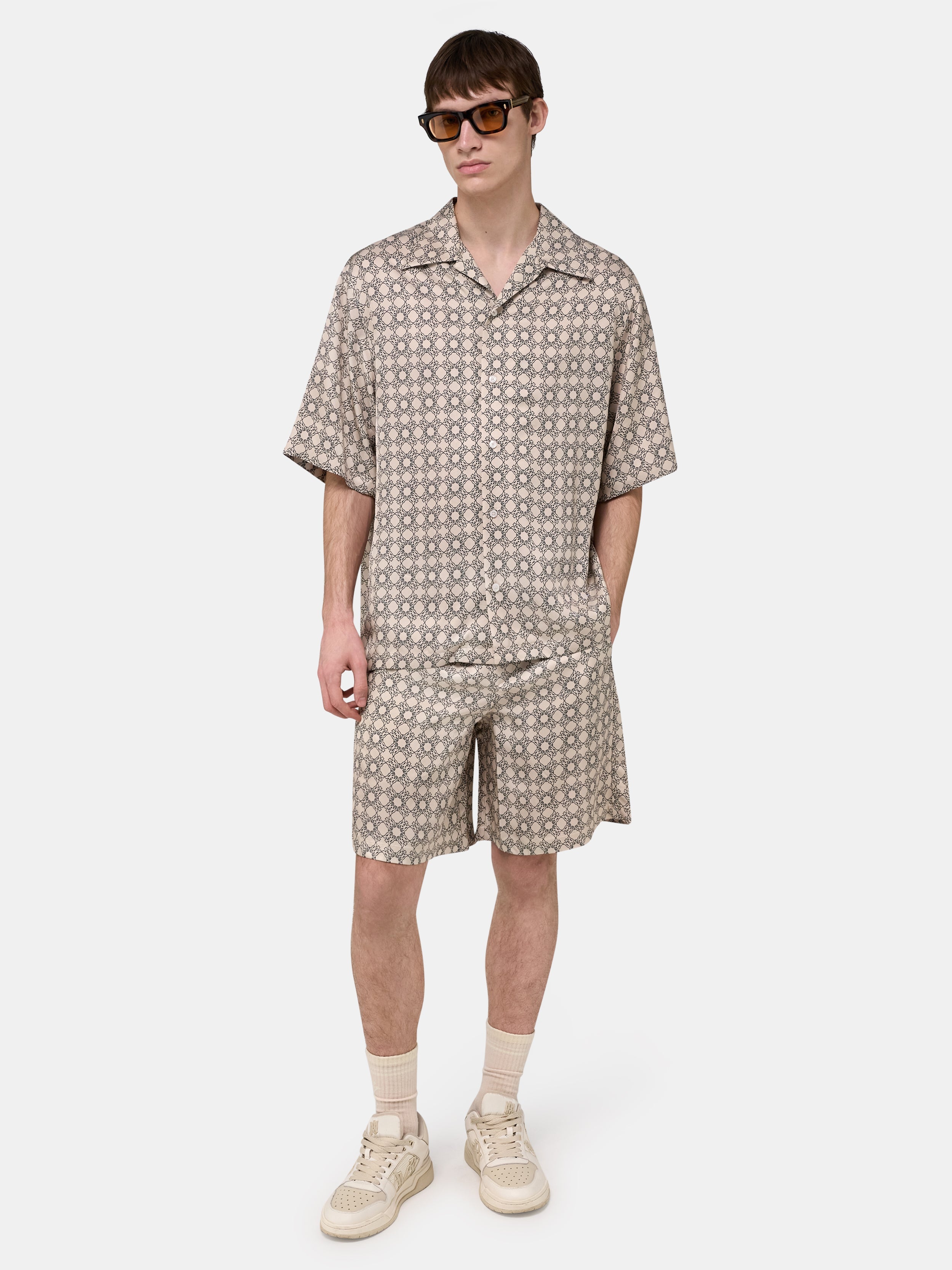 MA QUAD CAMP SHIRT - Alabaster