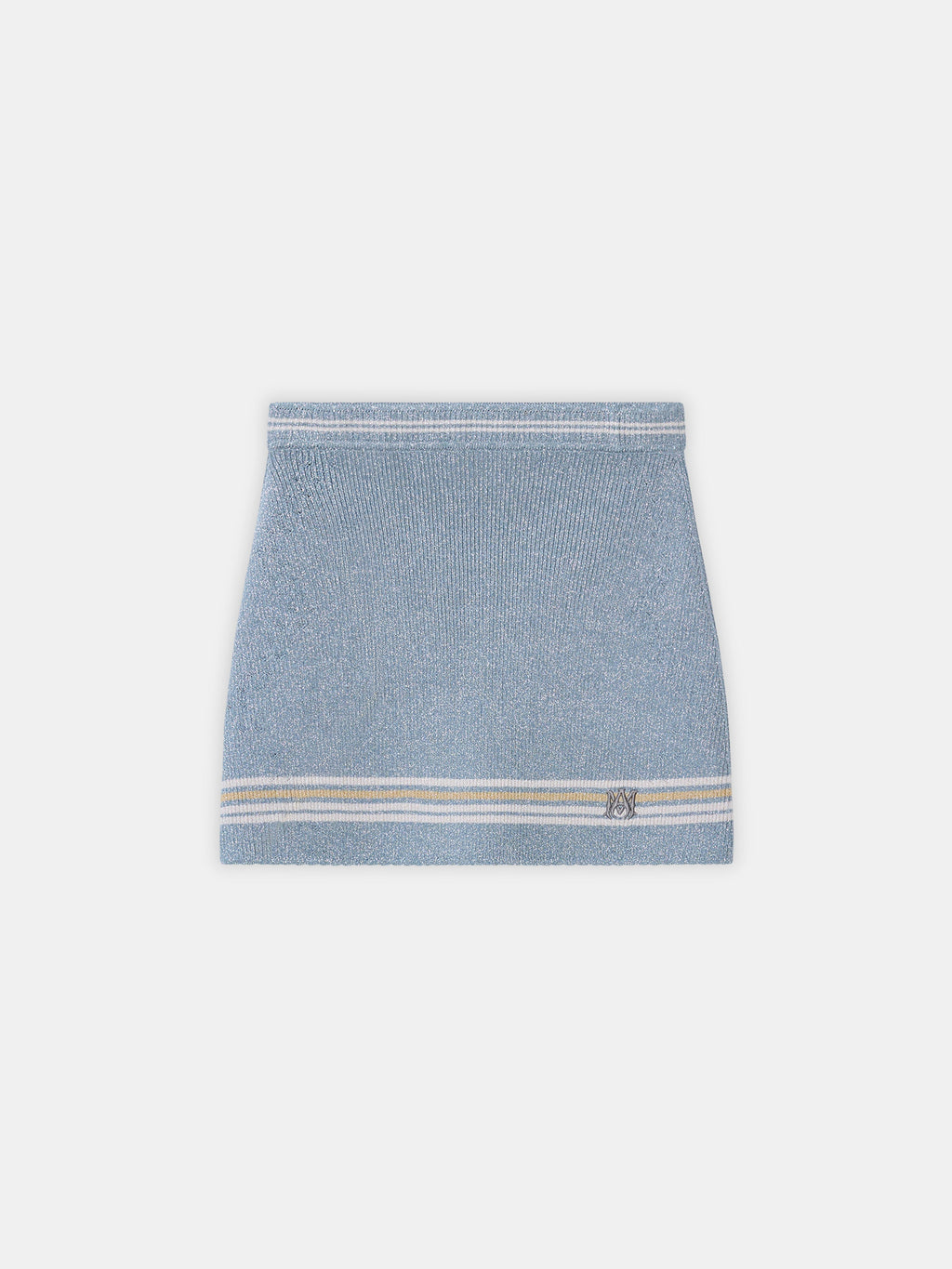 WOMEN - WOMEN'S MA STRIPE MINI SKIRT - Steel