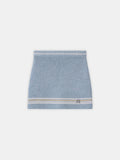 WOMEN - WOMEN'S MA STRIPE MINI SKIRT - Steel