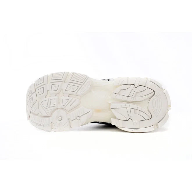 Balenciaga Runner White And Black Characters