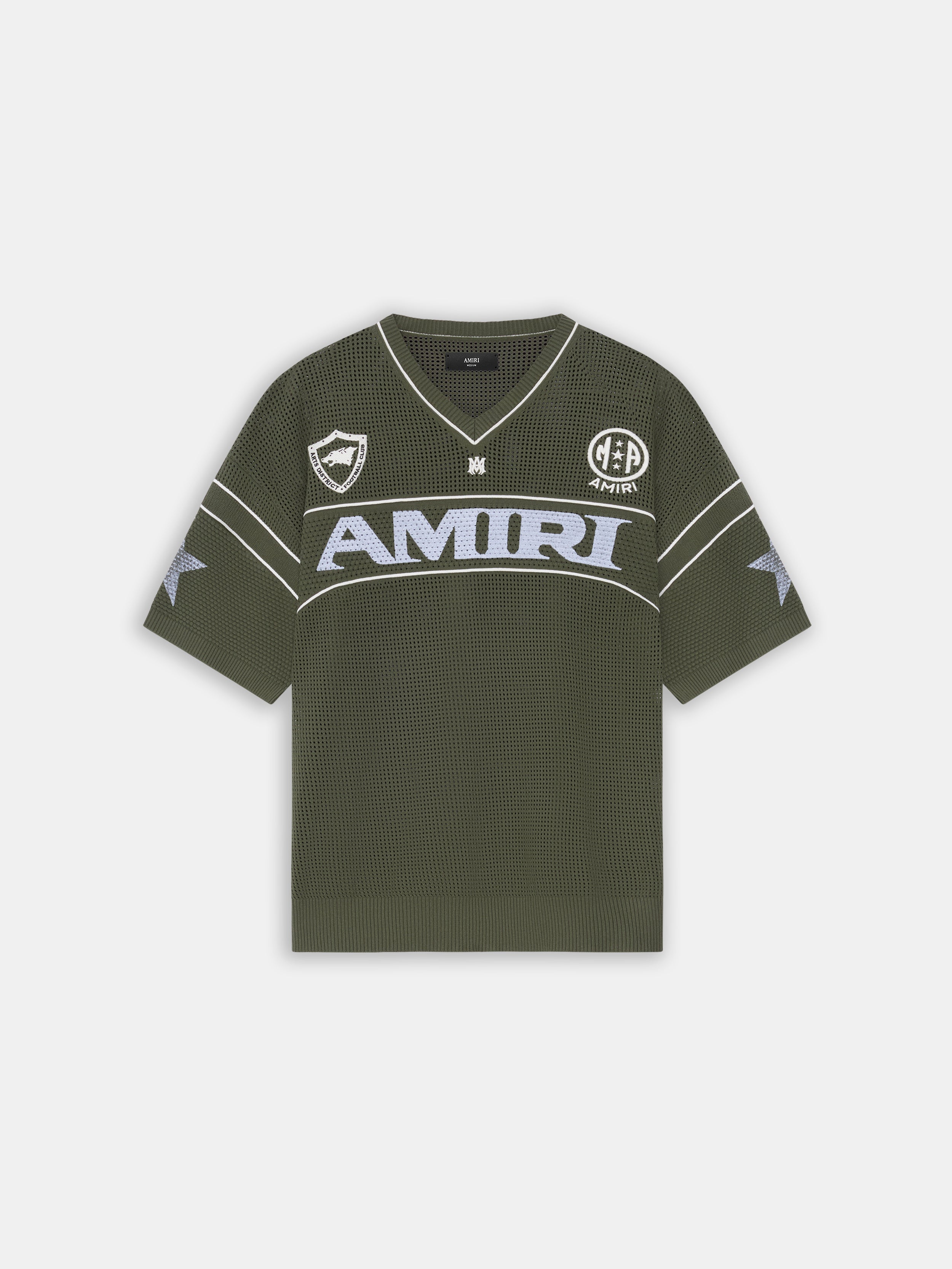 AMIRI SPORT JERSEY - Dark Sage