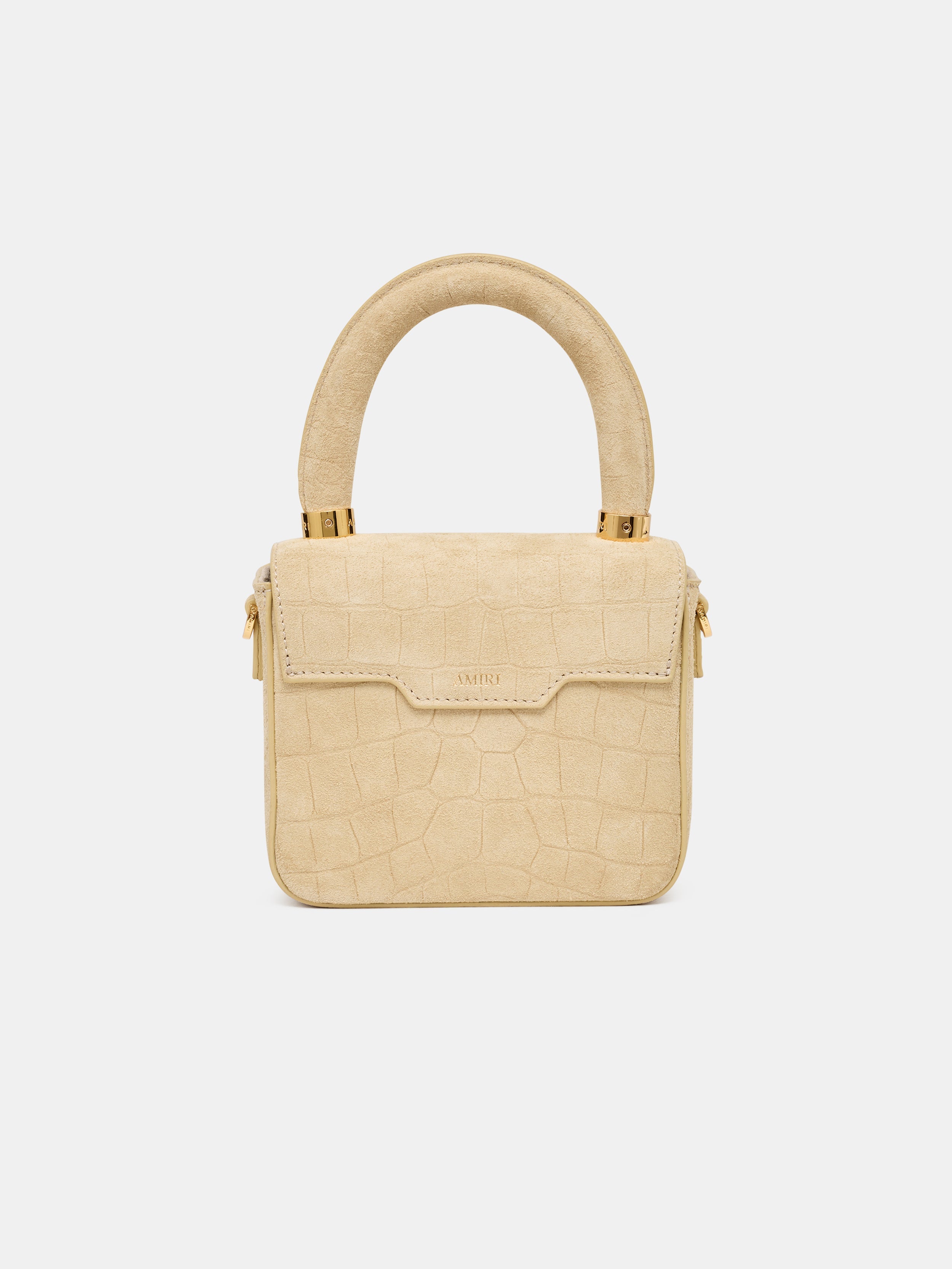WOMEN - WOMEN'S CROC SUEDE MICRO MA BAG - Taupe