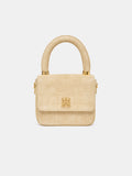 WOMEN - WOMEN'S CROC SUEDE MICRO MA BAG - Taupe
