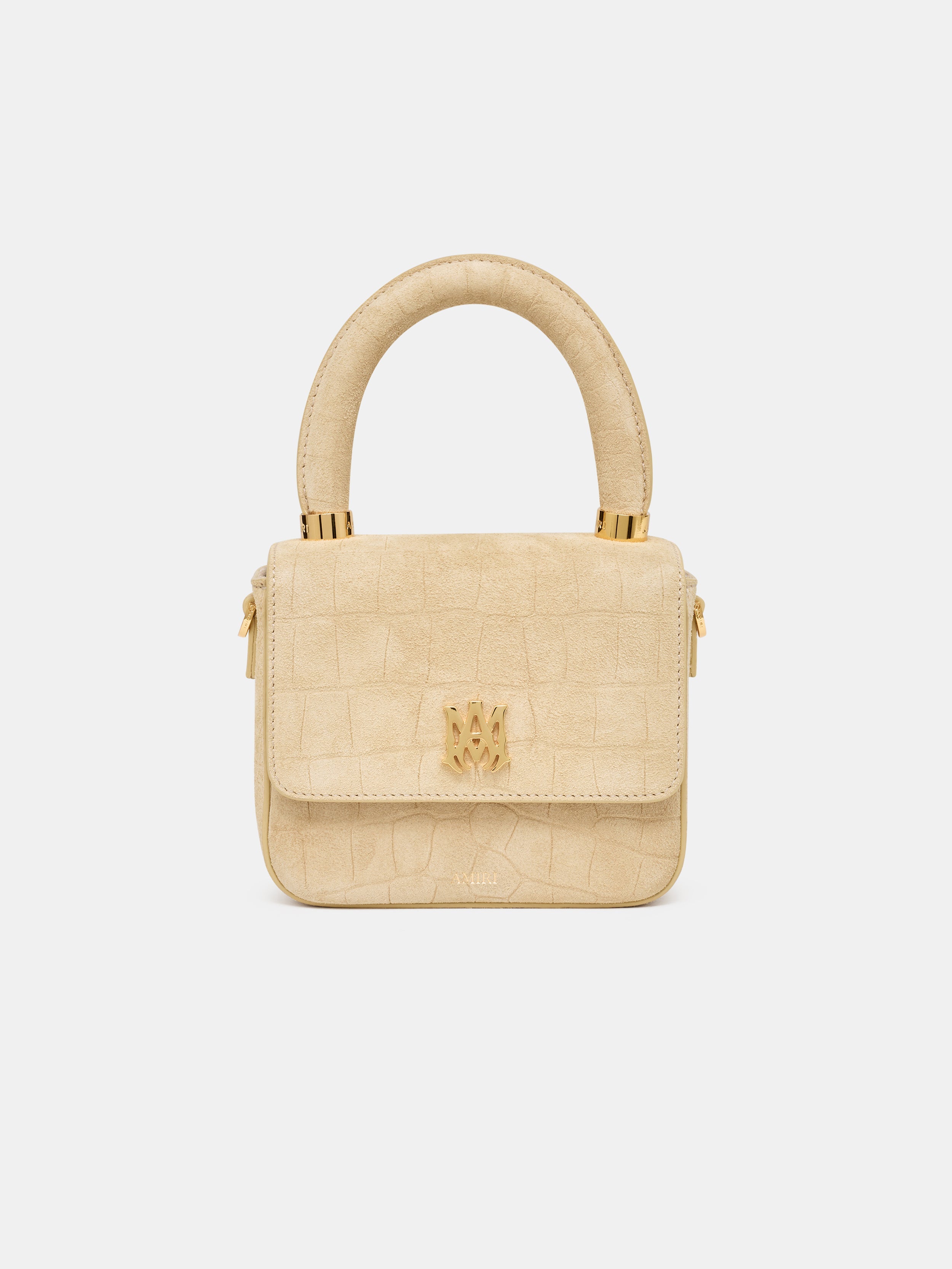 WOMEN - WOMEN'S CROC SUEDE MICRO MA BAG - Taupe