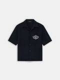CHATEAU CREST CAMP SHIRT - Black