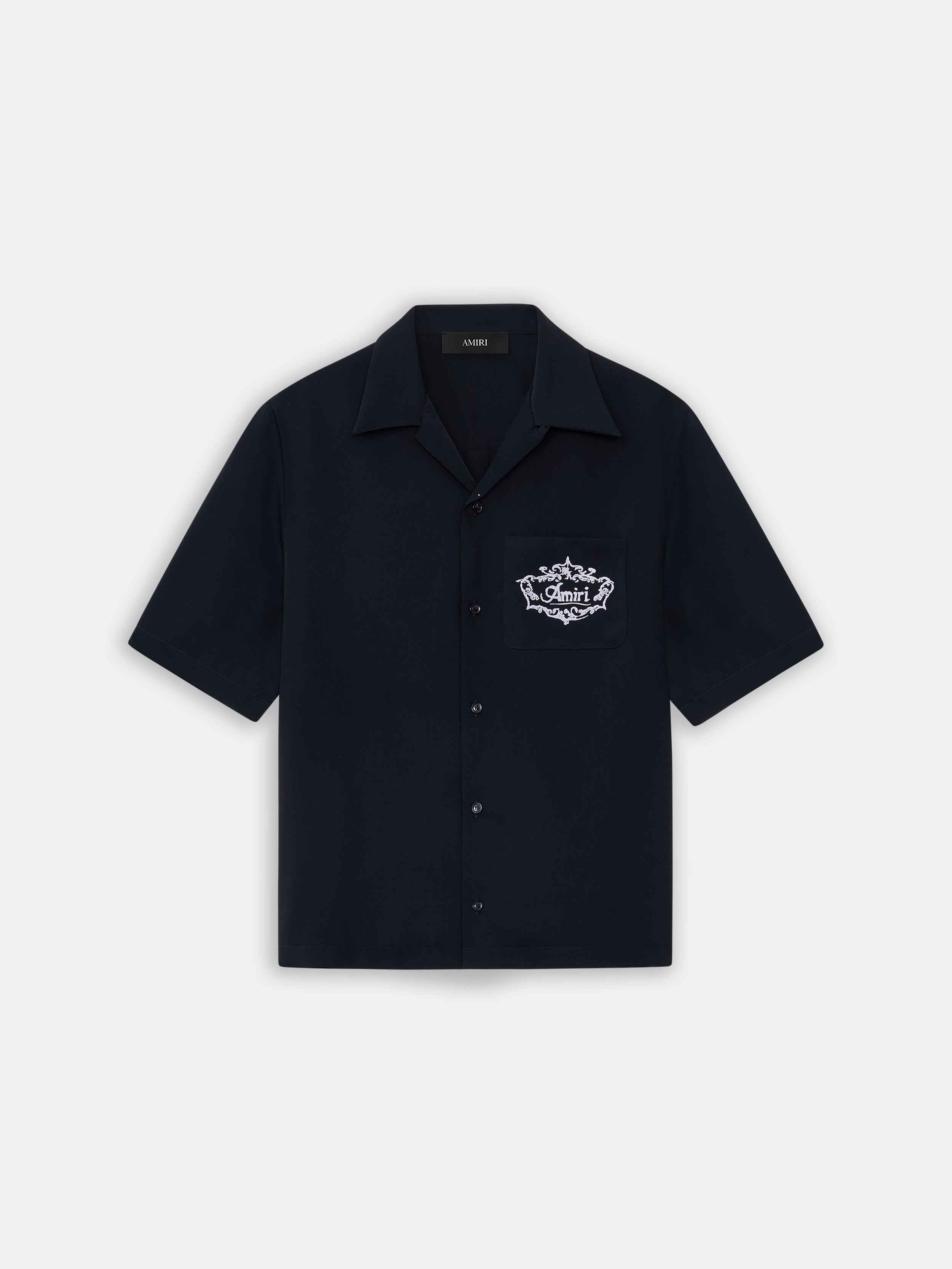 CHATEAU CREST CAMP SHIRT - Black