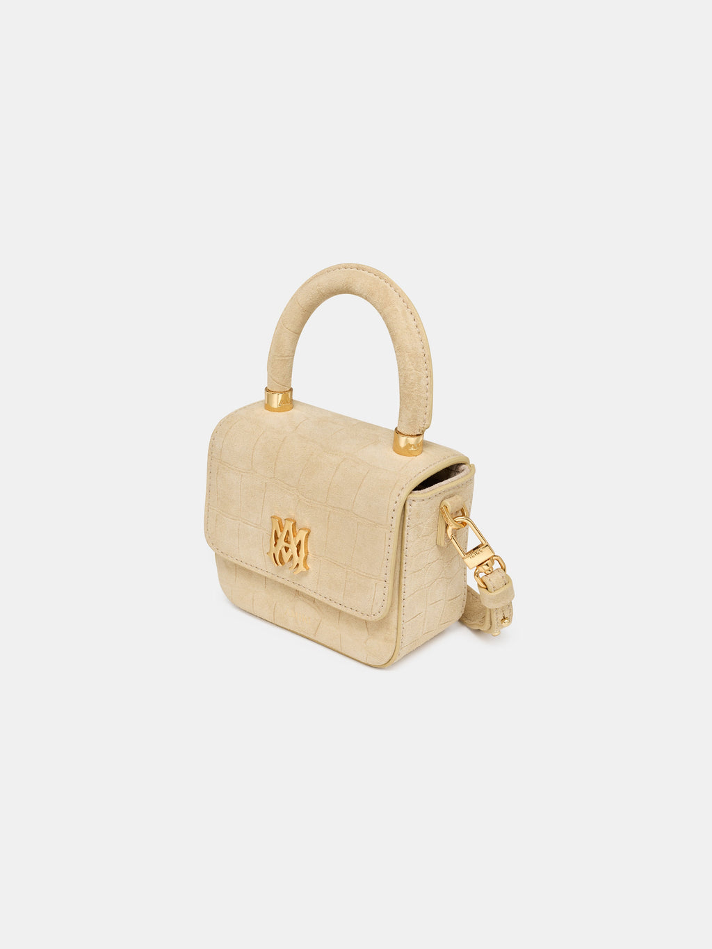 WOMEN - WOMEN'S CROC SUEDE NANO MA BAG - Taupe