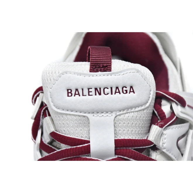 Balenciaga Track White Claret Red