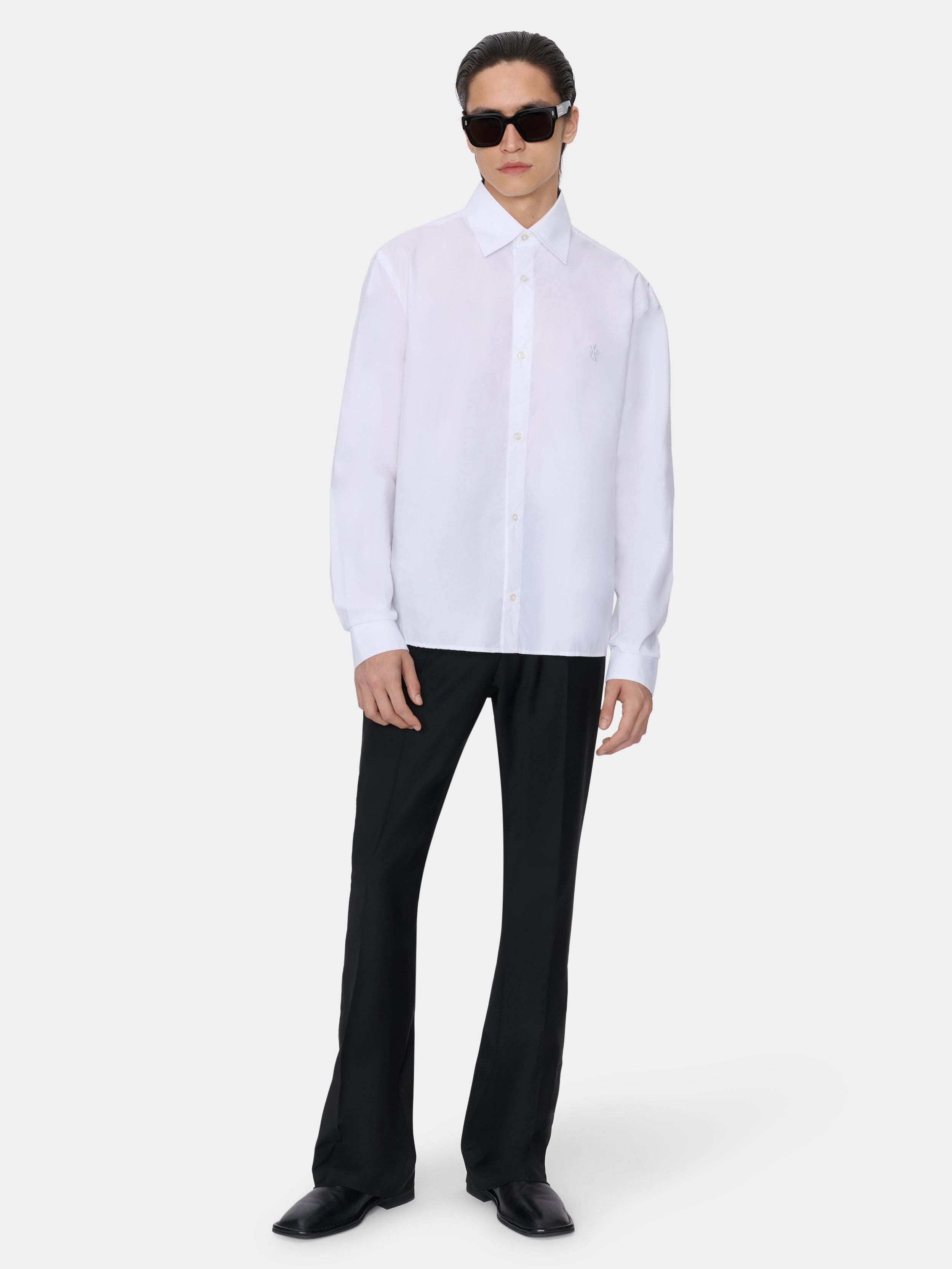 POPLIN DRESS SHIRT - White