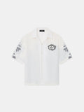 CHATEAU SKETCH CAMP SHIRT - Ivory