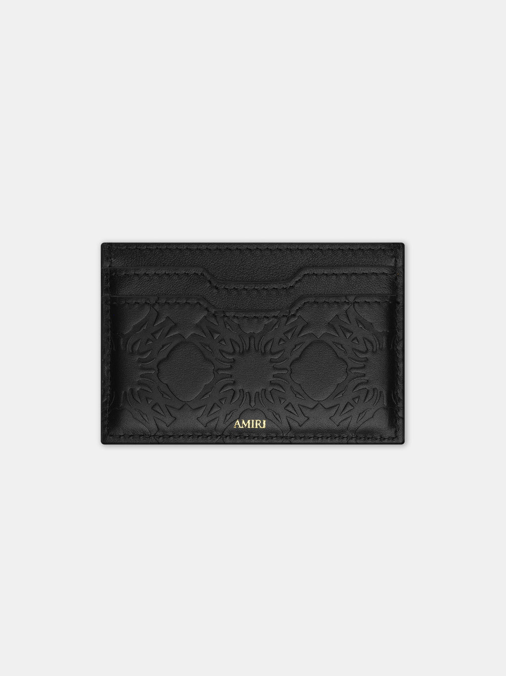 MA QUAD LEATHER CARD HOLDER - Black