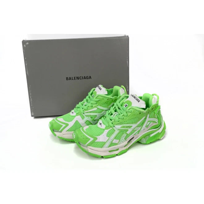 Balenciaga Runner White Green