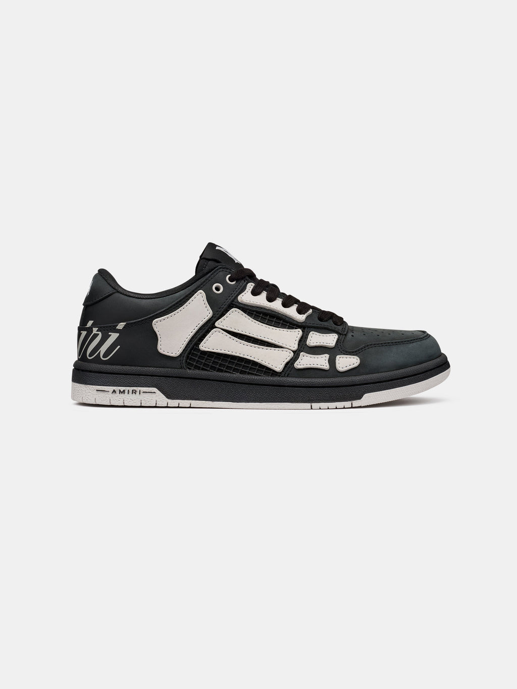 SCRIPT SKEL TOP LOW - BLACK