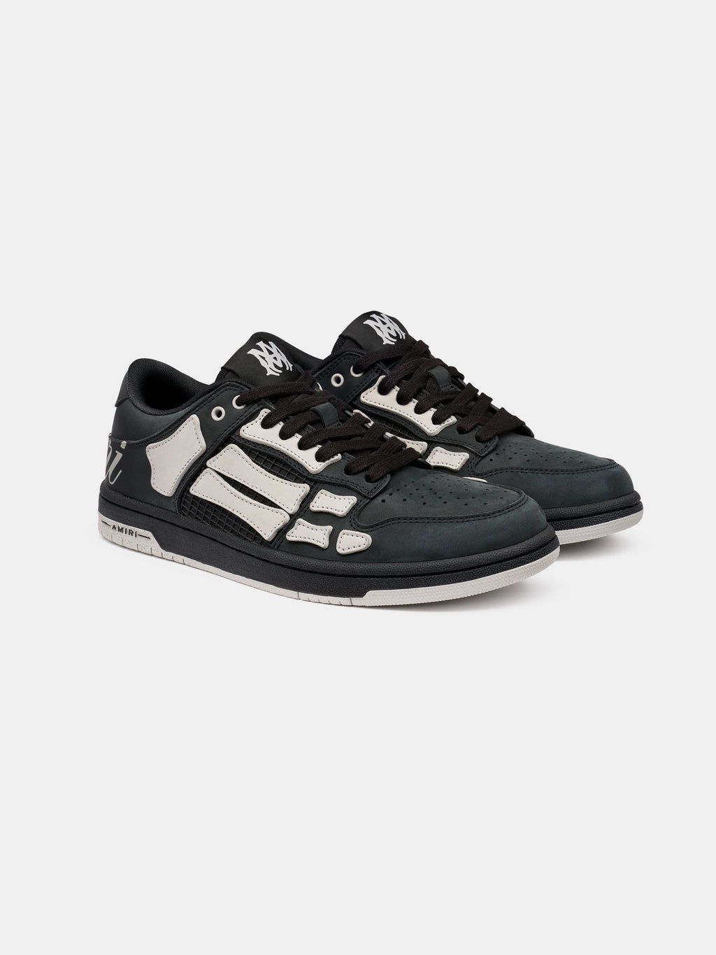 SCRIPT SKEL TOP LOW - BLACK