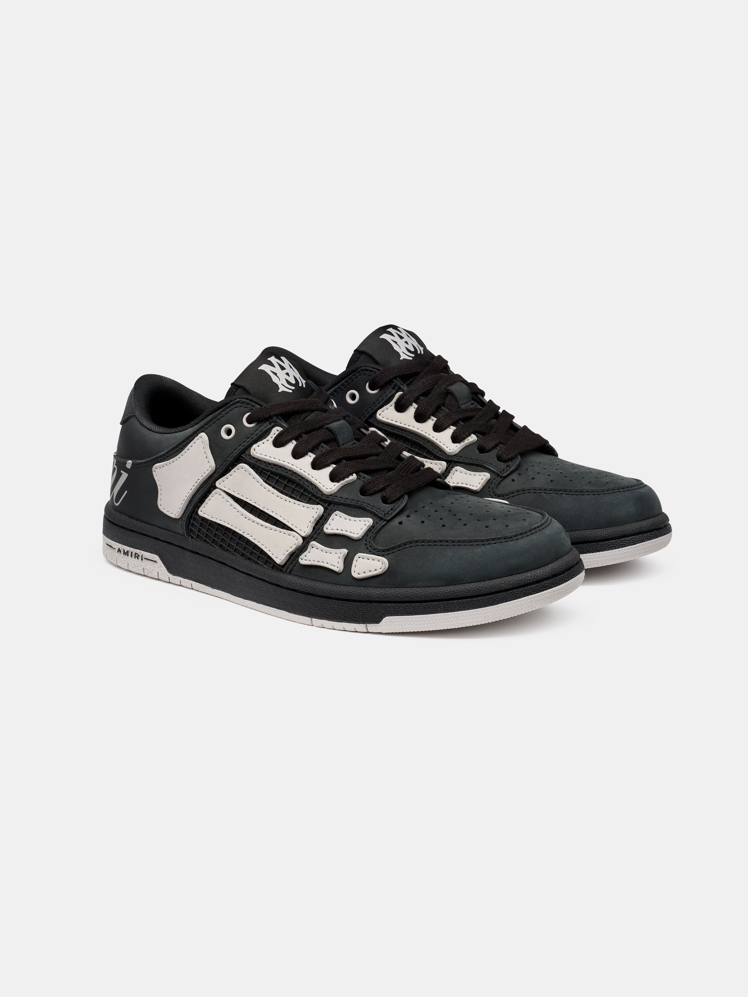 SCRIPT SKEL TOP LOW - BLACK