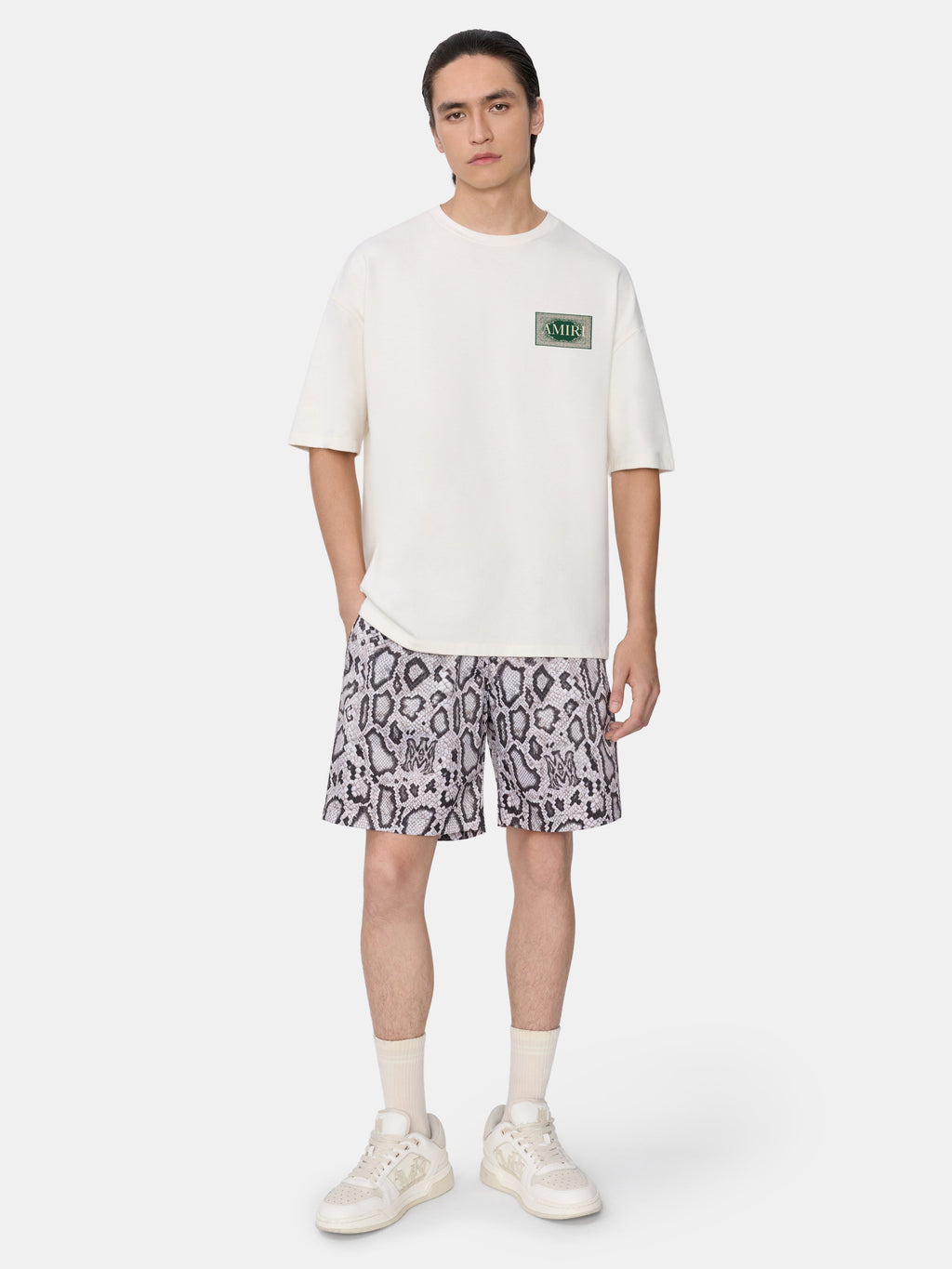 SNAKE SWIM TRUNK - Sand