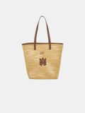 WOMEN- WOMEN'S MA RAFFIA TOTE - Natural